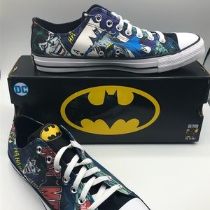 Converse Joker x Batman New Chuck Taylor Shoes